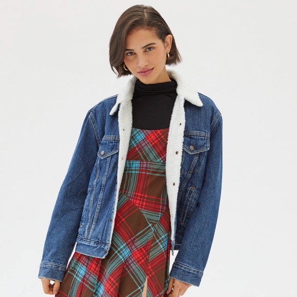 Levis's EX-Boyfriend Sherpa Trucker Jacket